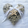 Customized Heart-Shaped Wicker Home Ornaments